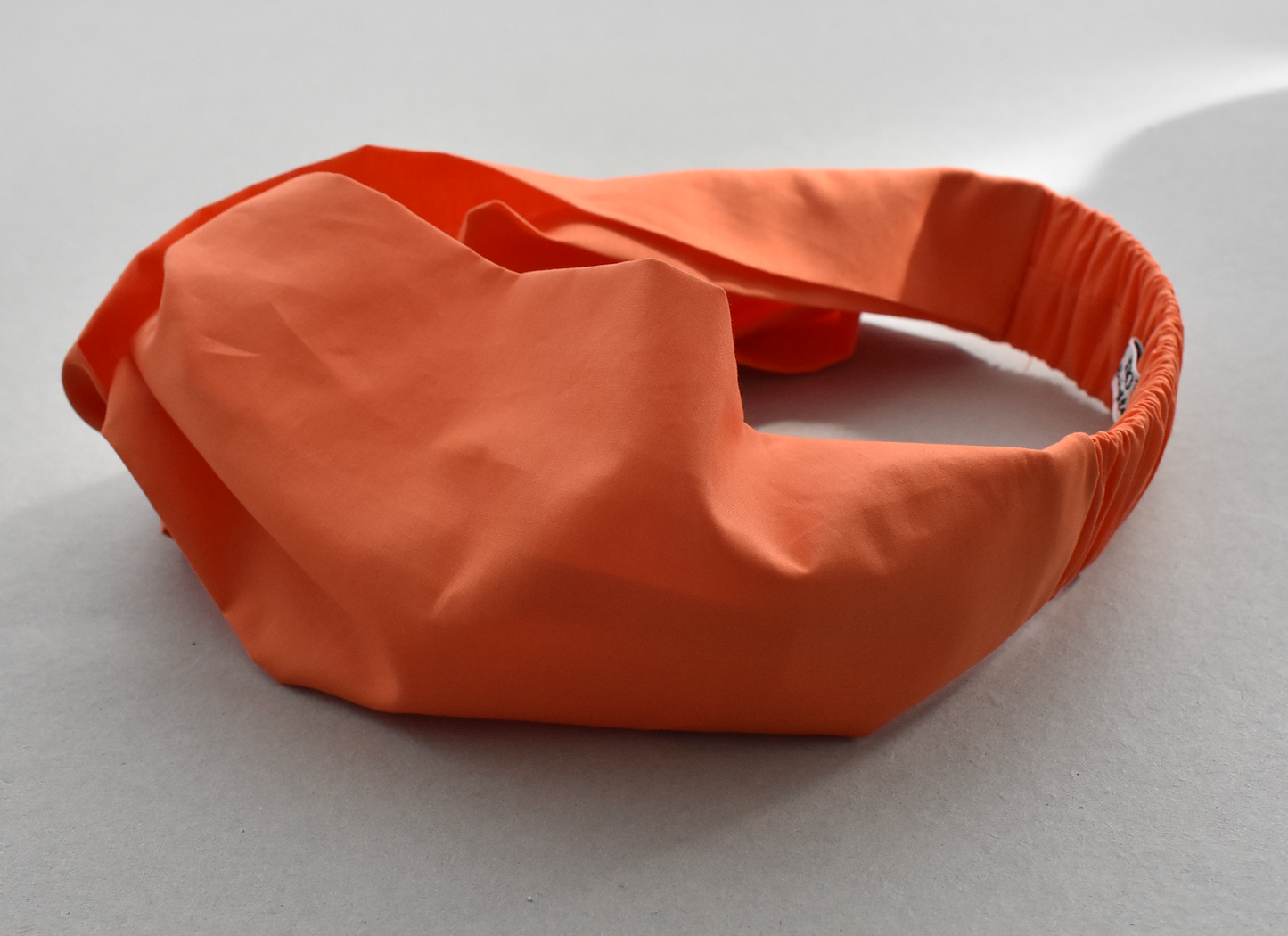 Kids Tot Knot Twisted hairband - Liberty of London Tangerine Orange