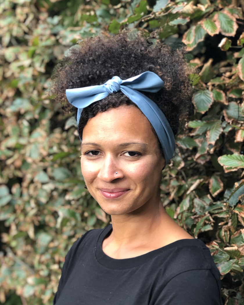 Ladies Knot hairband - Liberty of London Airforce Blue