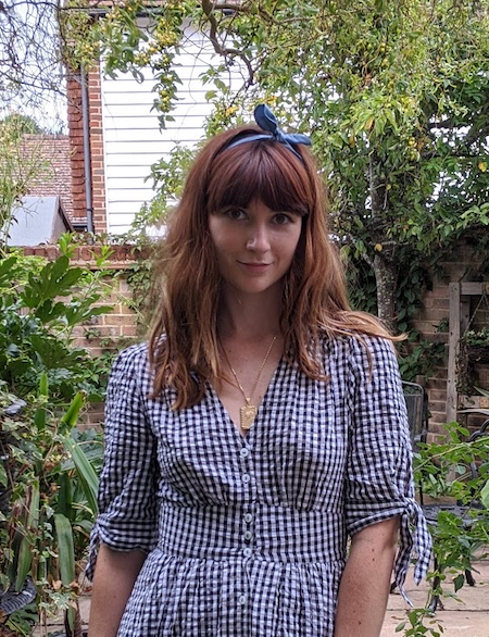 Ladies Knot hairband - Liberty of London Airforce Blue