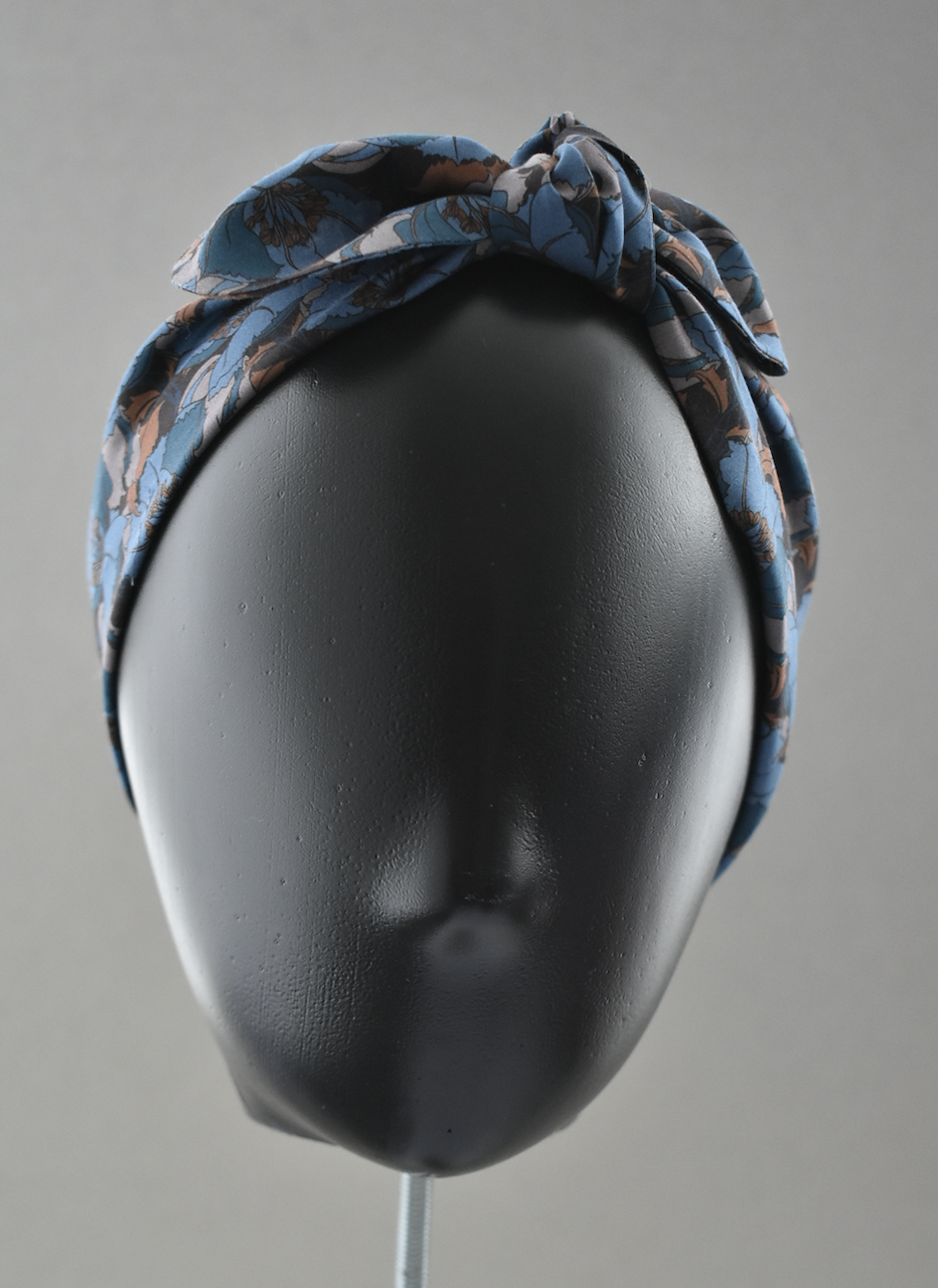 Ladies hairband - Liberty of London Little Eustacia in Blue