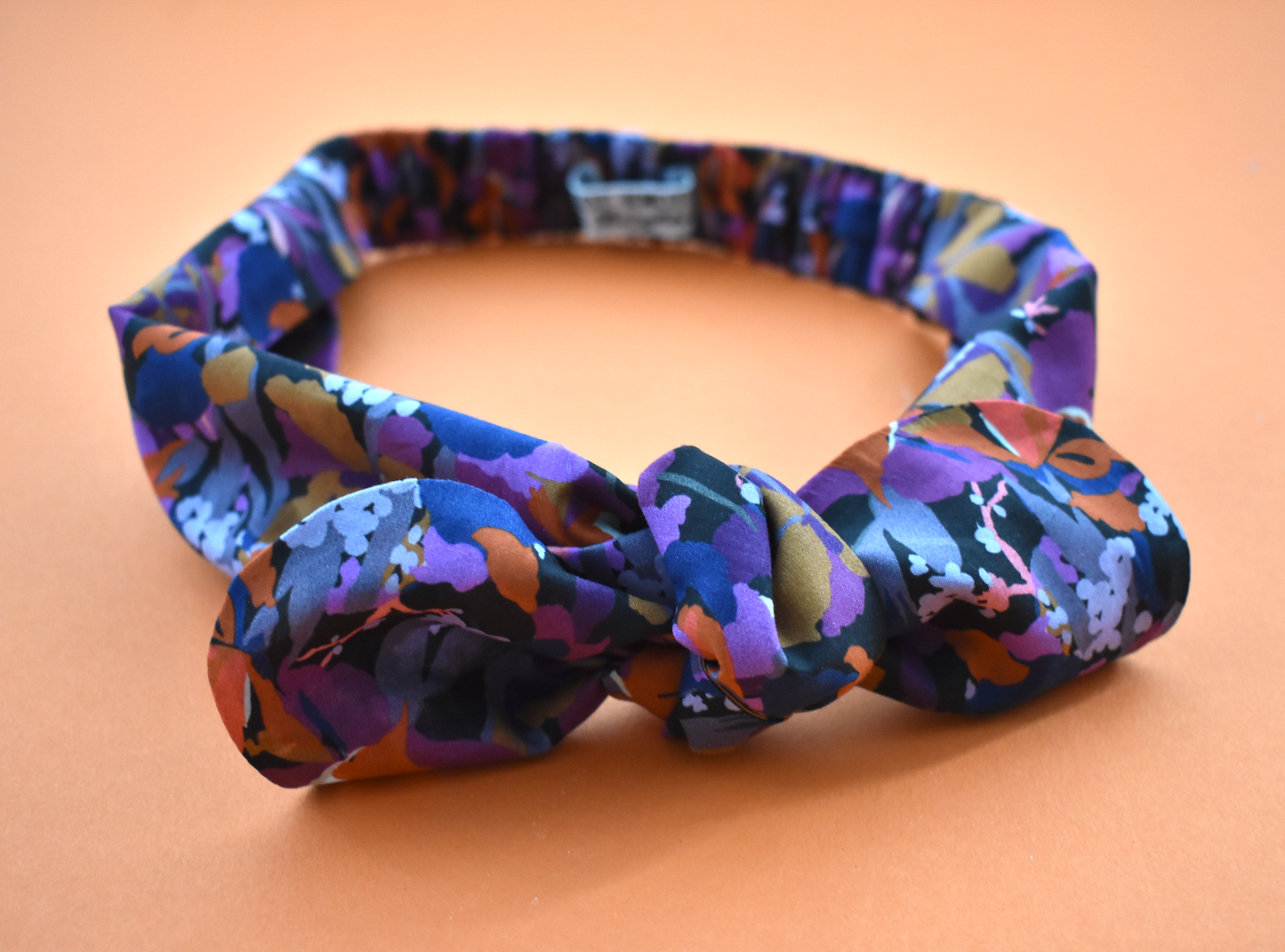 Ladies Knot hairband - Liberty of London Camo Flowers
