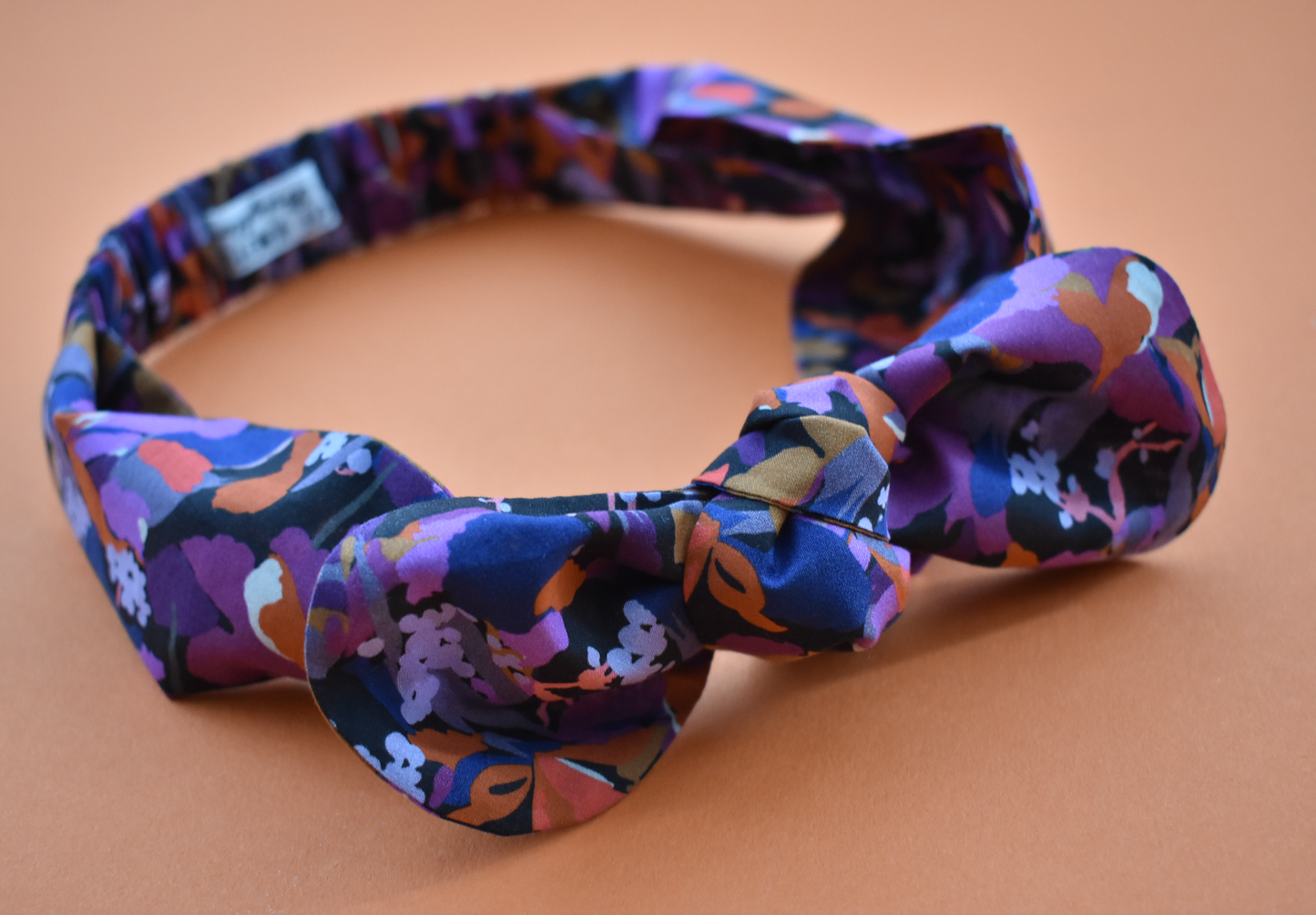 Ladies Knot hairband - Liberty of London Camo Flowers