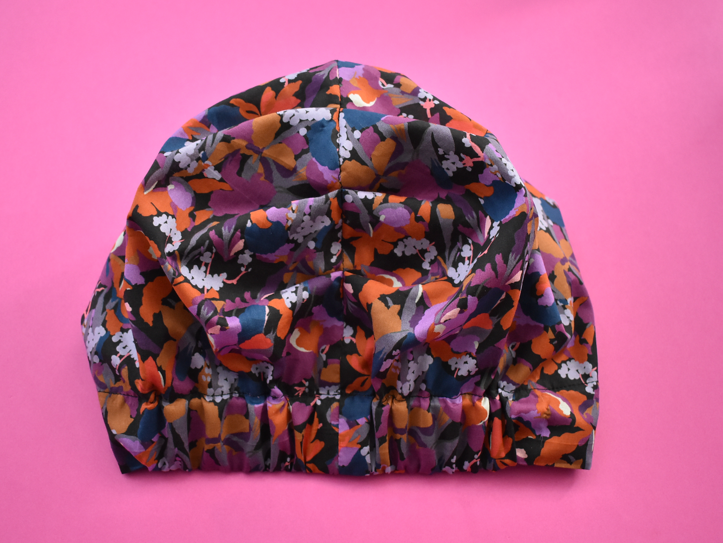 Ladies Turban Hat - Liberty of London Camo Flowers