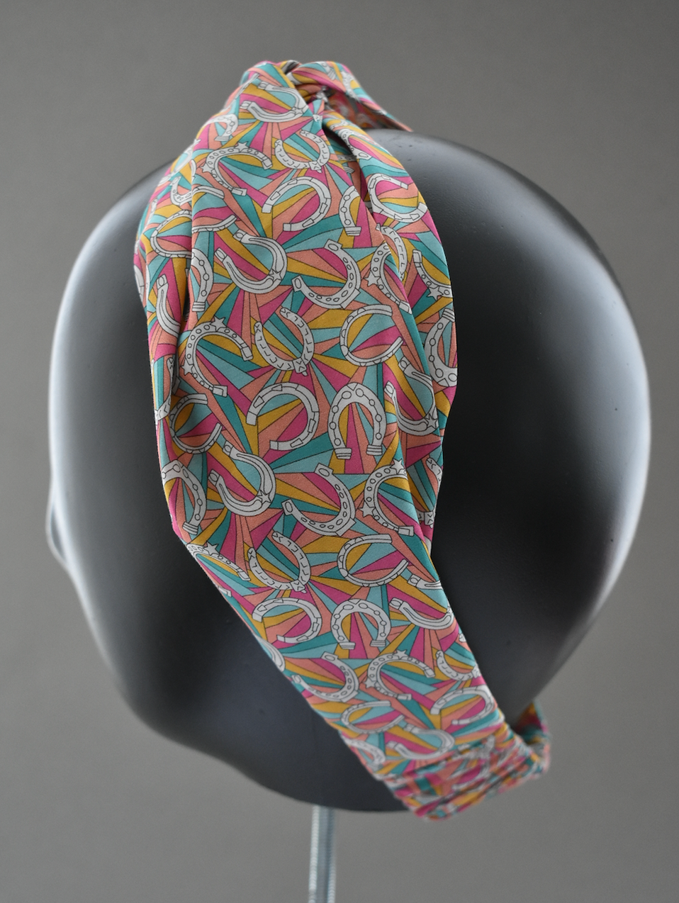 Ladies Twisted Turban Headband - Liberty of London Derby Day