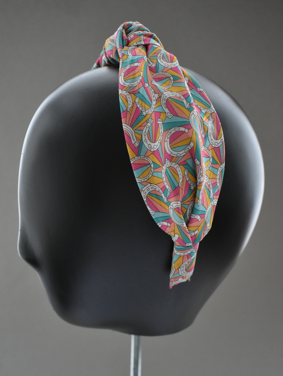 Ladies Knot Alice headband - Liberty of London Derby Day