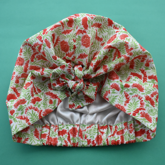 Ladies Turban Hat - Vintage Liberty of London Chrysanthemum