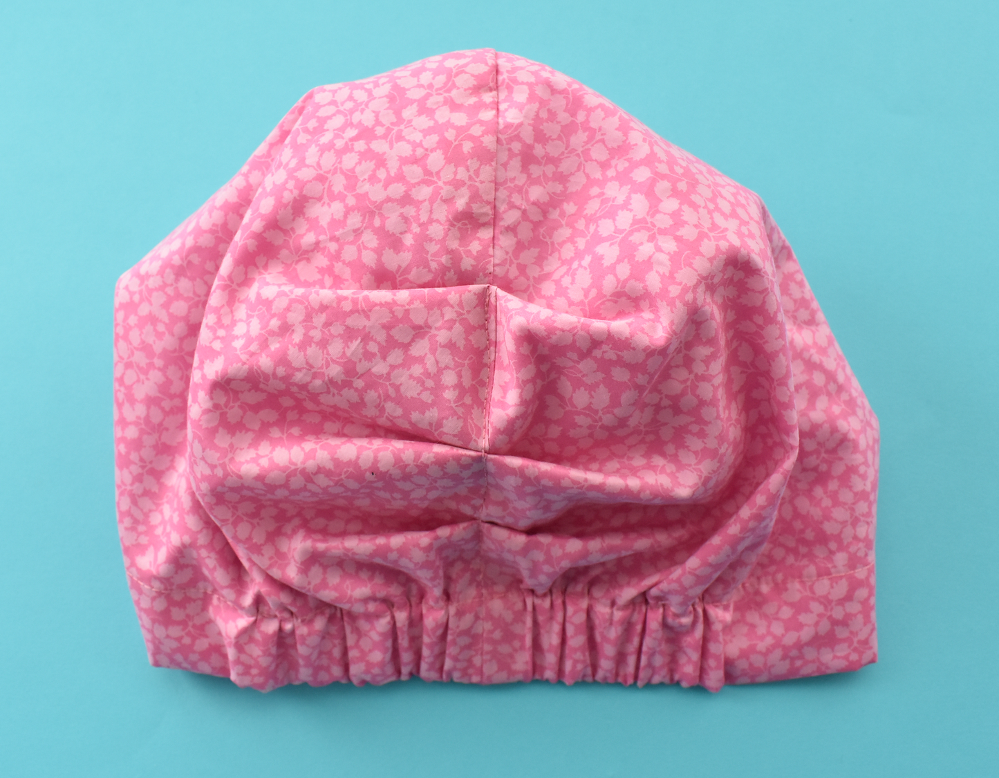 Ladies Turban Hat - Liberty of London Glenjade Pink - Silk & Lawn