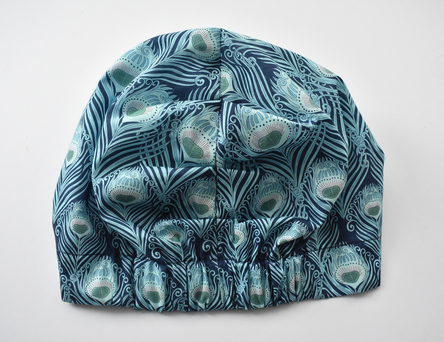 Ladies Turban Hat - Liberty of London Caesar Peacock Feather