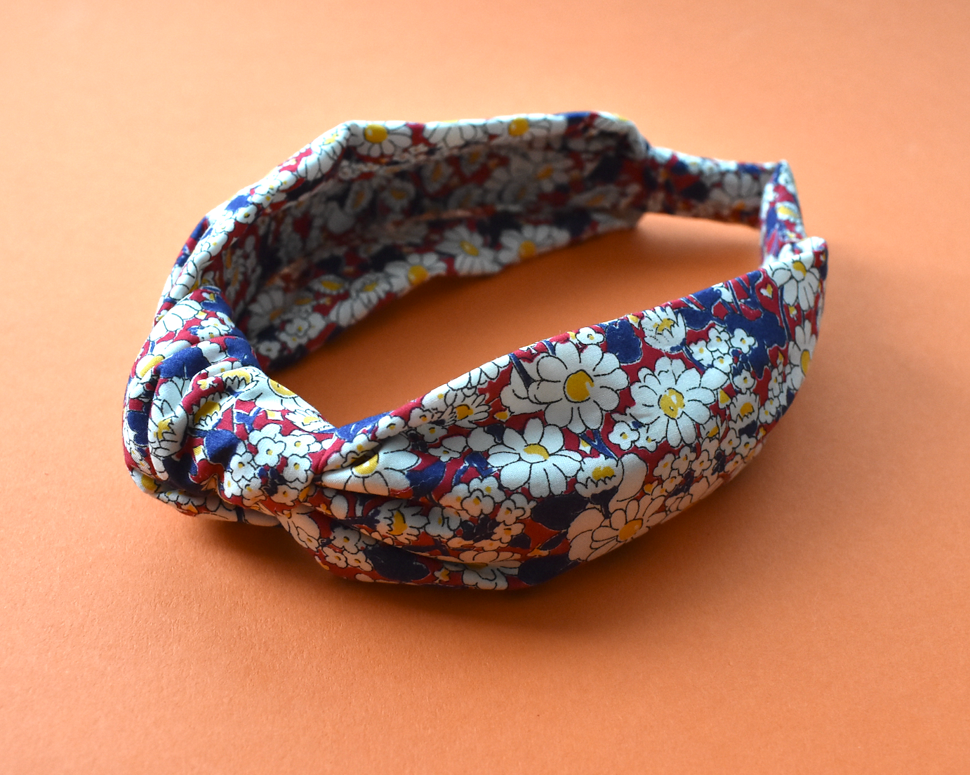 Ladies Knot Alice headband - Vintage Liberty of London Daisy