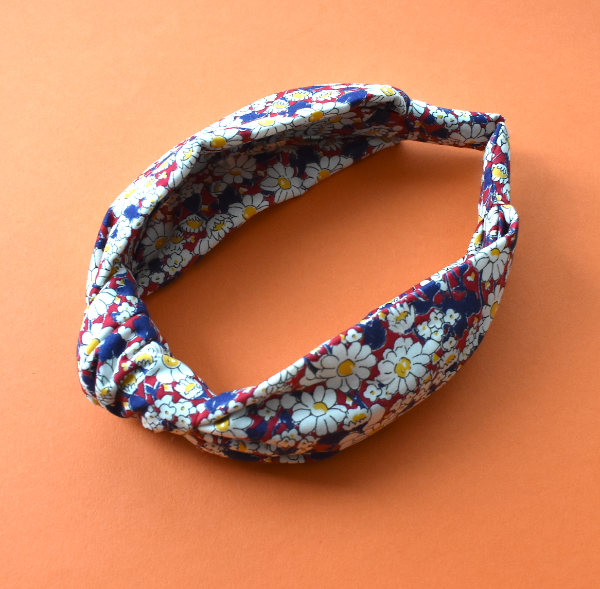 Ladies Knot Alice headband - Vintage Liberty of London Daisy