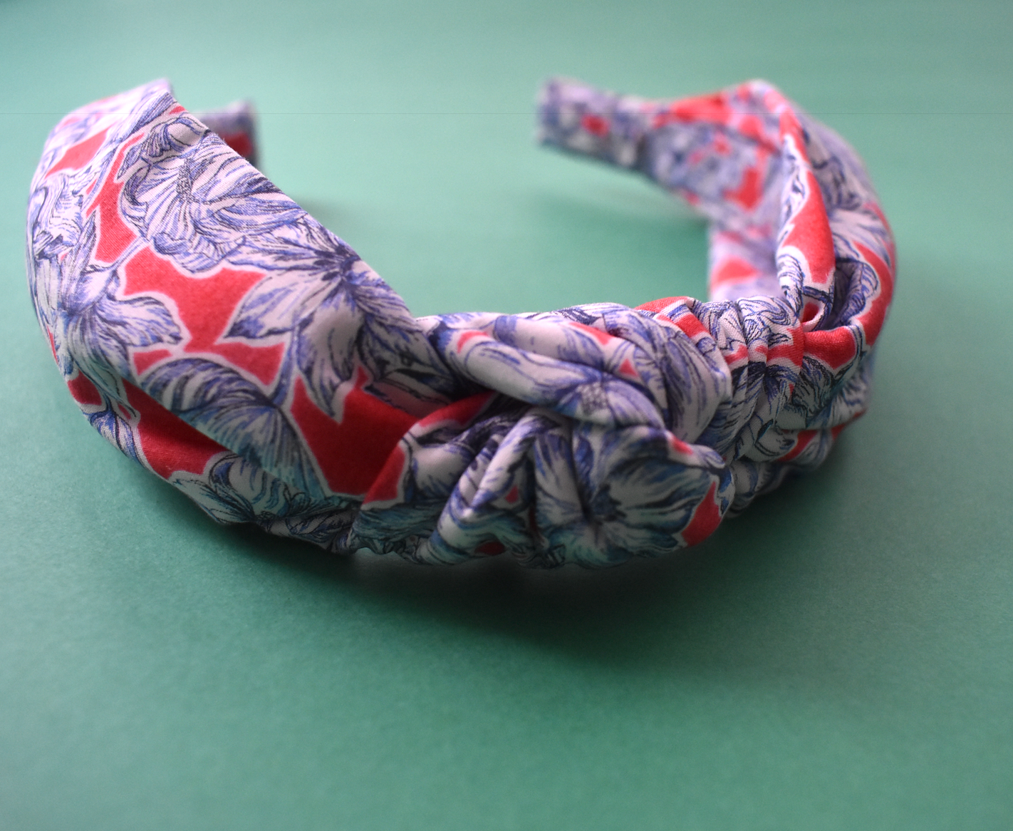 Ladies Knot Alice headband - Liberty of London Matilda Tulip