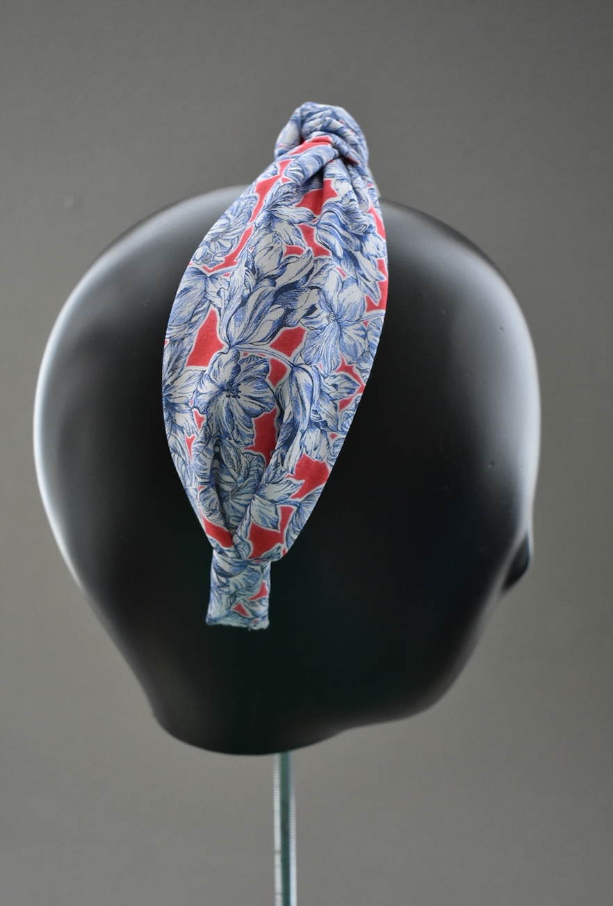 Ladies Knot Alice headband - Liberty of London Matilda Tulip