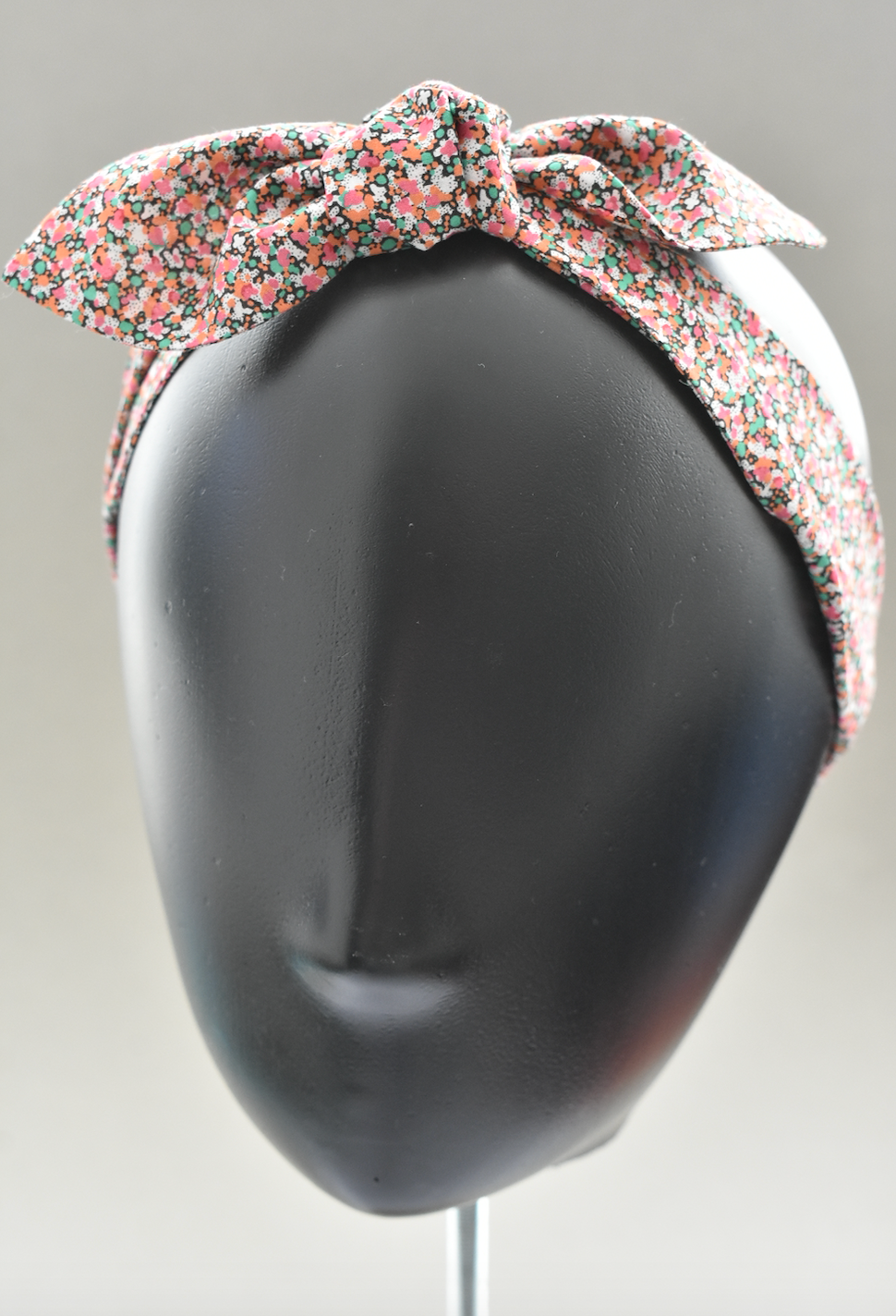 Ladies Knot hairband - Liberty of London Pink Ditsy