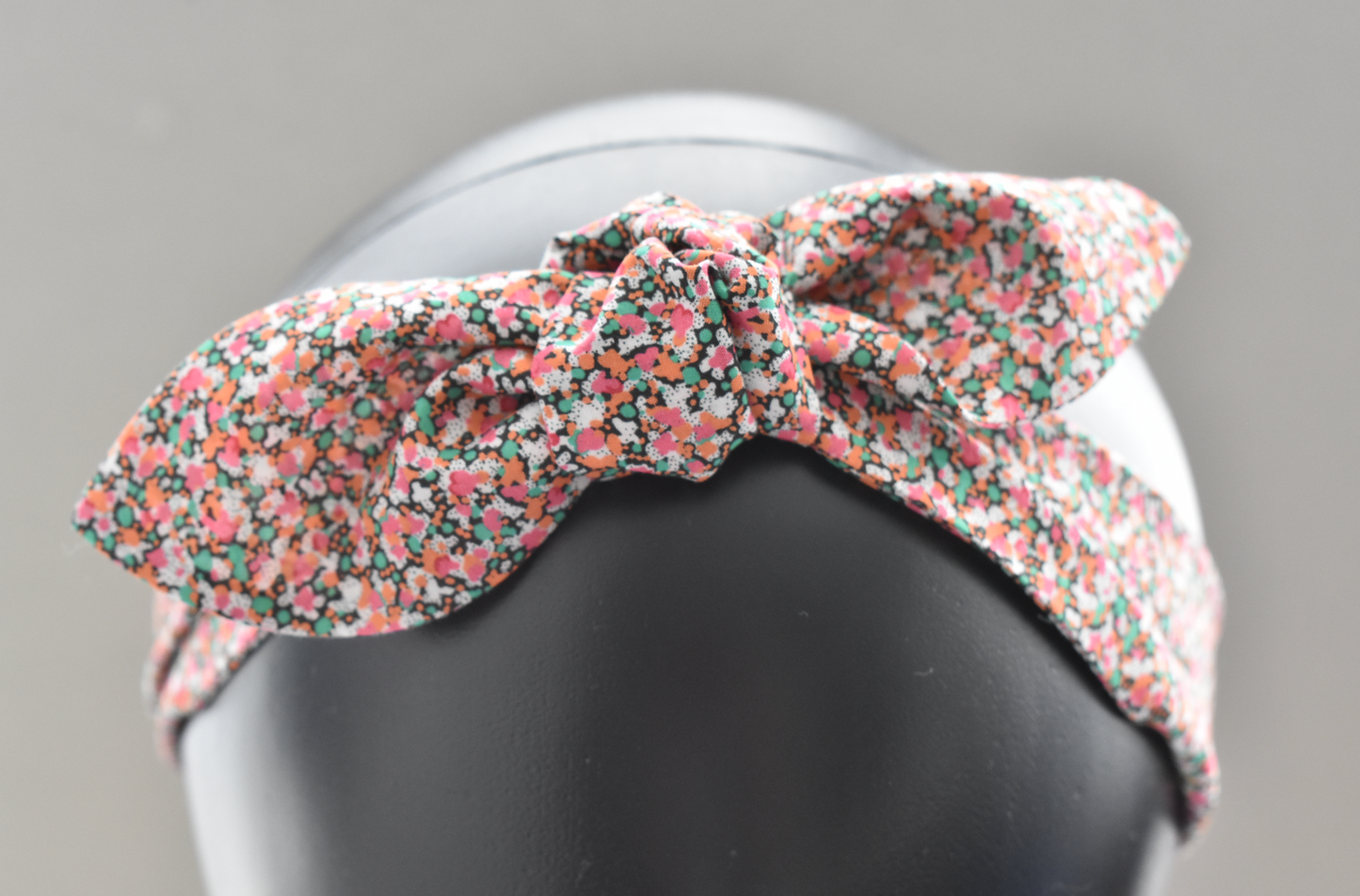 Ladies Knot hairband - Liberty of London Pink Ditsy
