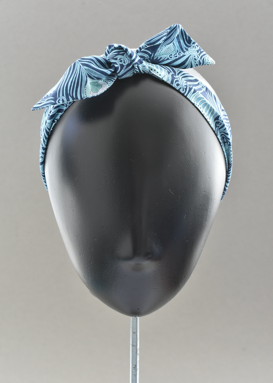 Ladies Knot hairband - Liberty of London Caesar Peacock Feather