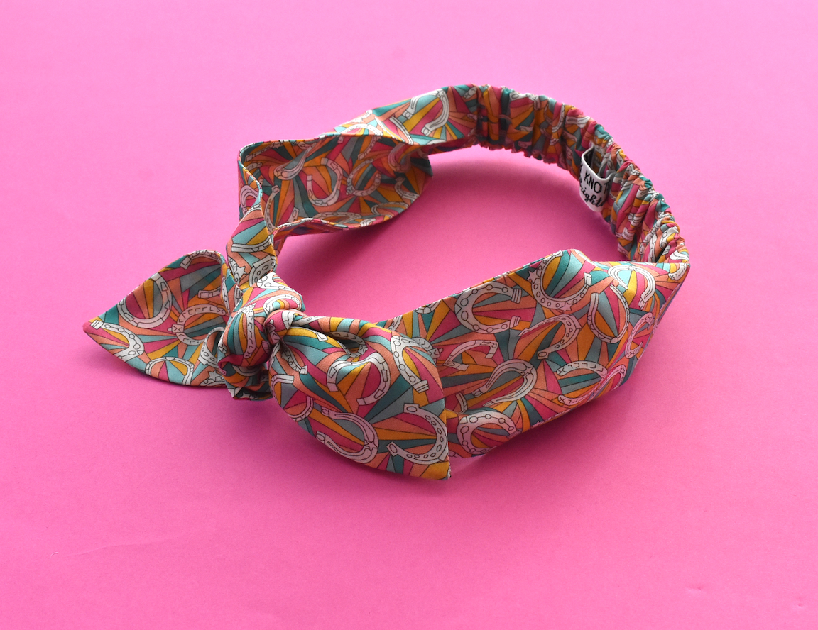 Ladies Knot hairband - Liberty of London Derby Day
