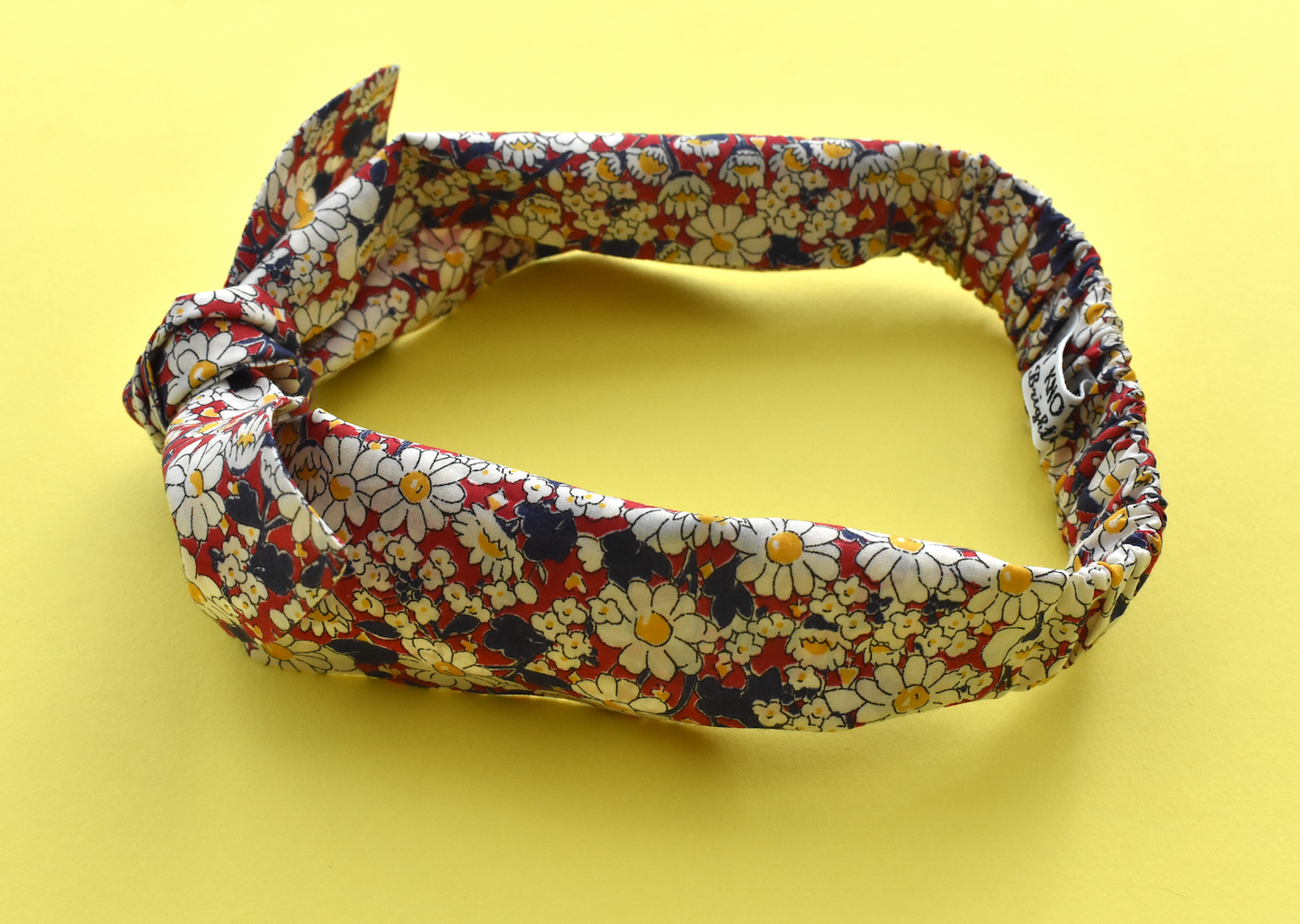 Ladies Knot hairband - Vintage Liberty of London Daisy