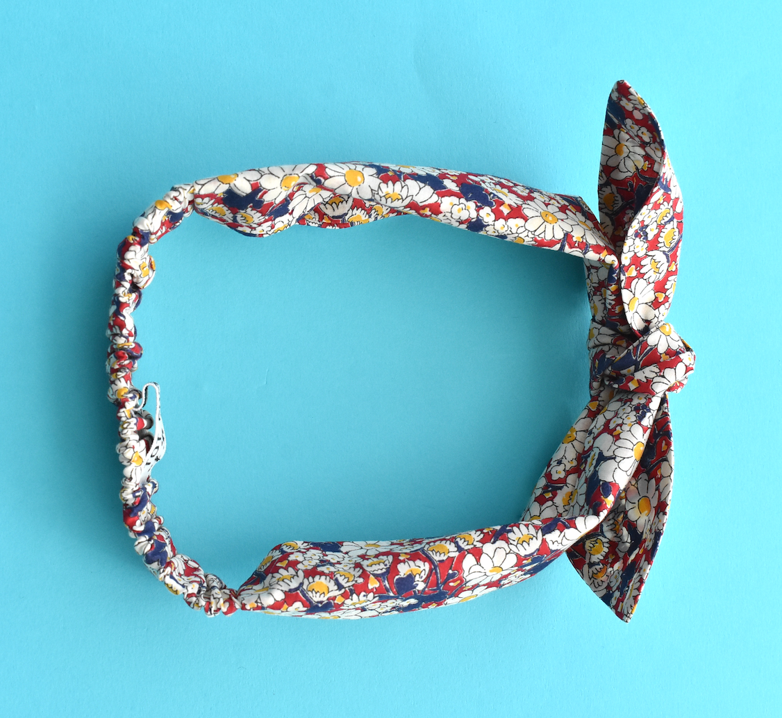 Ladies Knot hairband - Vintage Liberty of London Daisy