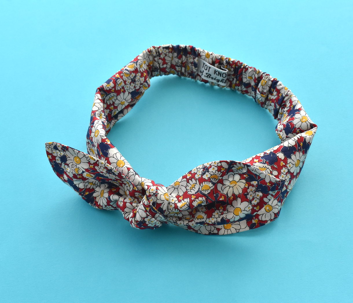 Ladies Knot hairband - Vintage Liberty of London Daisy