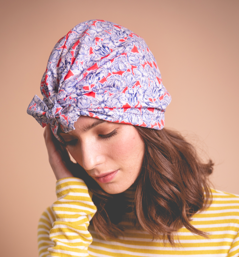 Ladies Turban Hat - Liberty of London Matilda Tulip