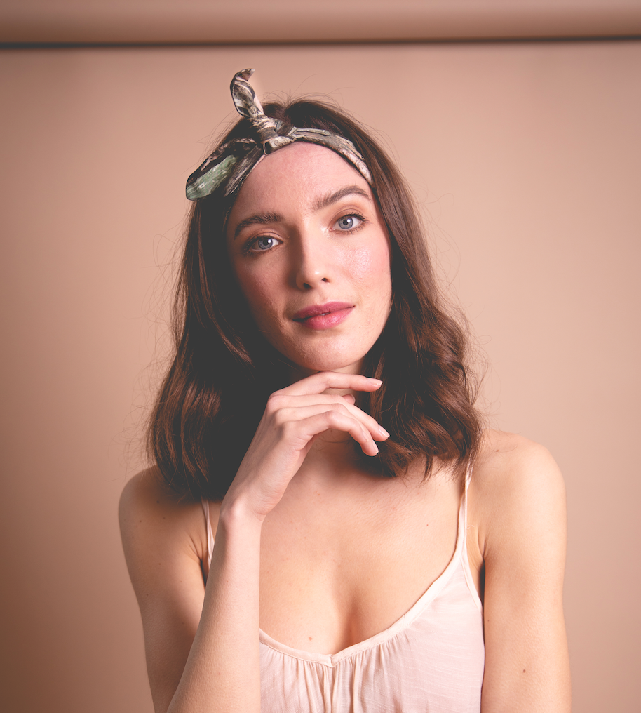 Ladies Knot hairband - Liberty of London Pink Manning / Coast