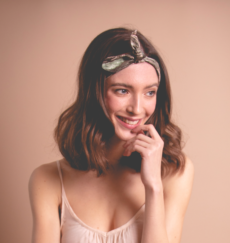 Ladies Knot hairband - Liberty of London Pink Manning / Coast