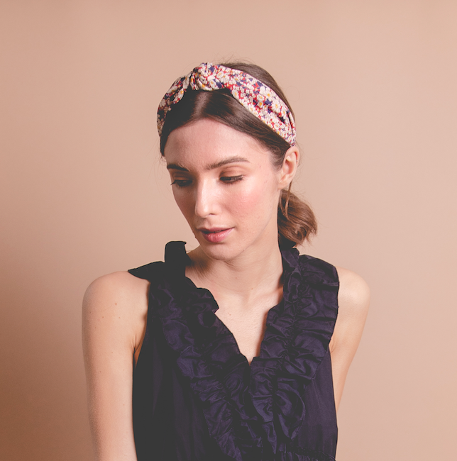 Ladies Knot Alice headband - Vintage Liberty of London Daisy