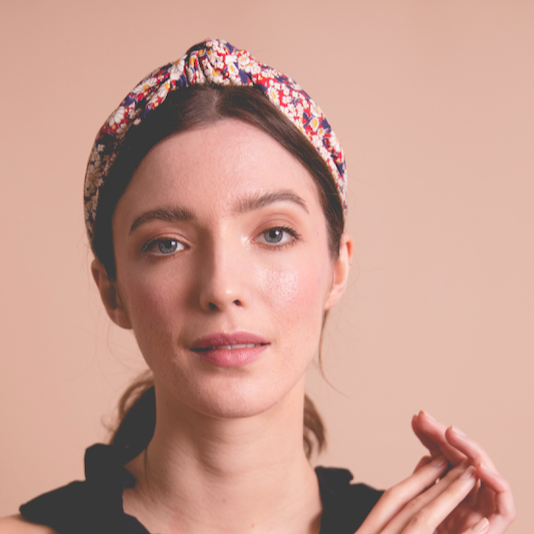 Ladies Knot Alice headband - Vintage Liberty of London Daisy
