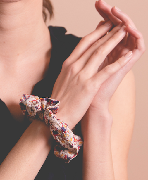 Scrunchie - Vintage Liberty of London Daisy