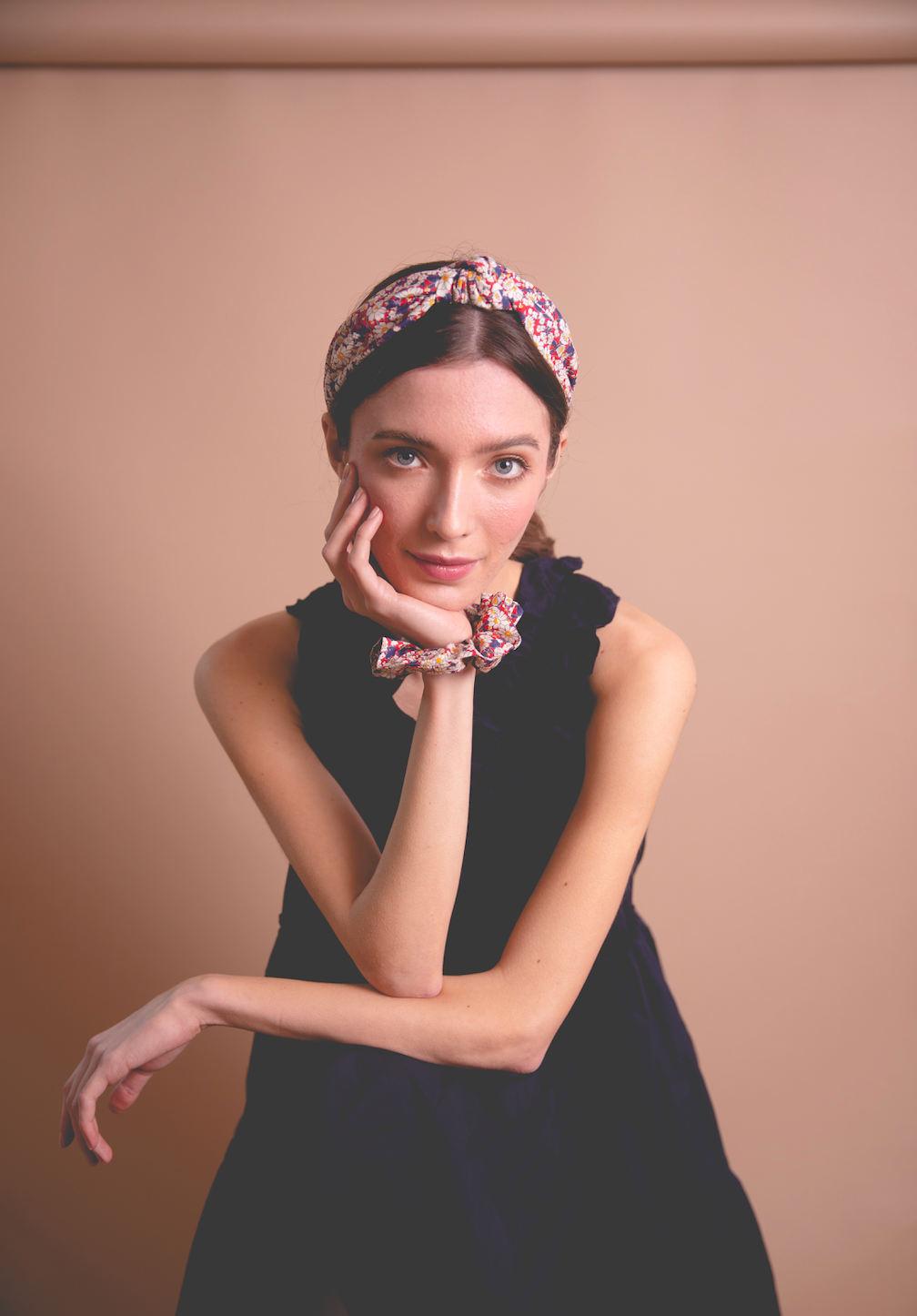 Scrunchie - Vintage Liberty of London Daisy