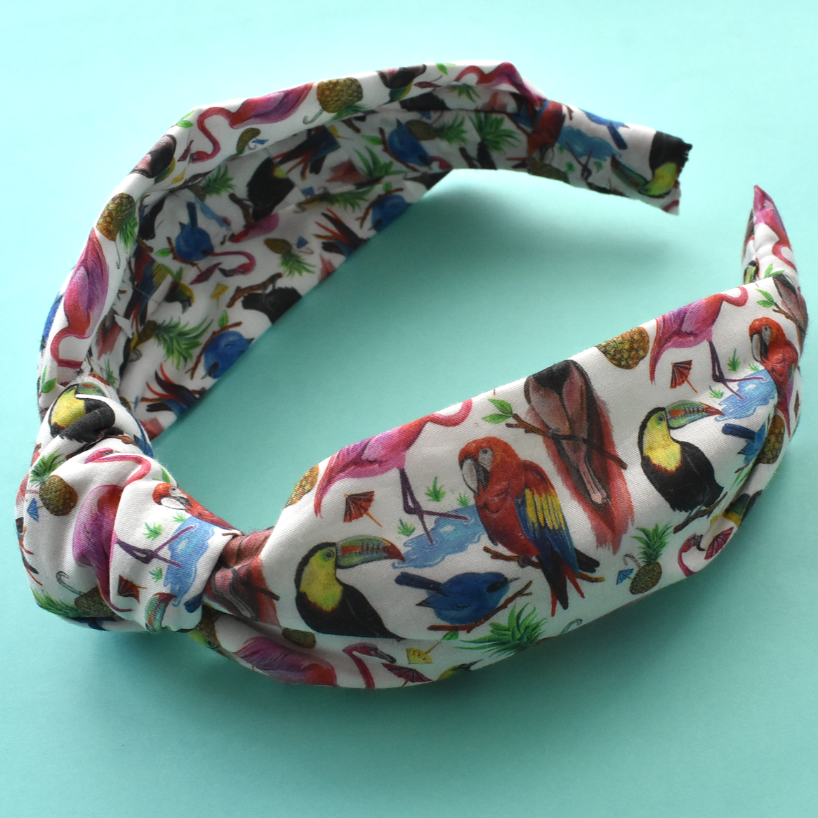 Ladies Knot Alice headband - Liberty of London Birds of Paradise