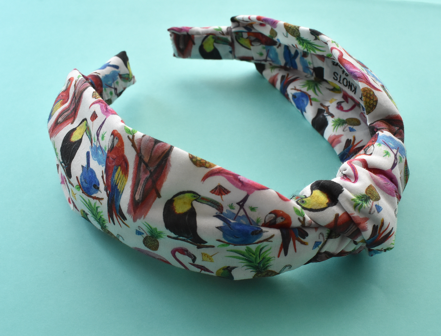 Ladies Knot Alice headband - Liberty of London Birds of Paradise