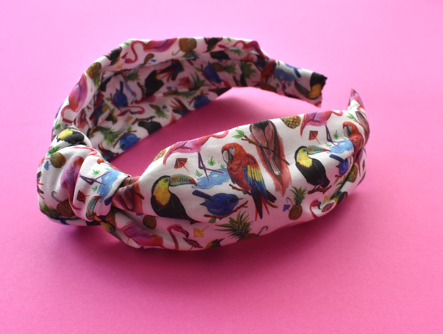 Ladies Knot Alice headband - Liberty of London Birds of Paradise
