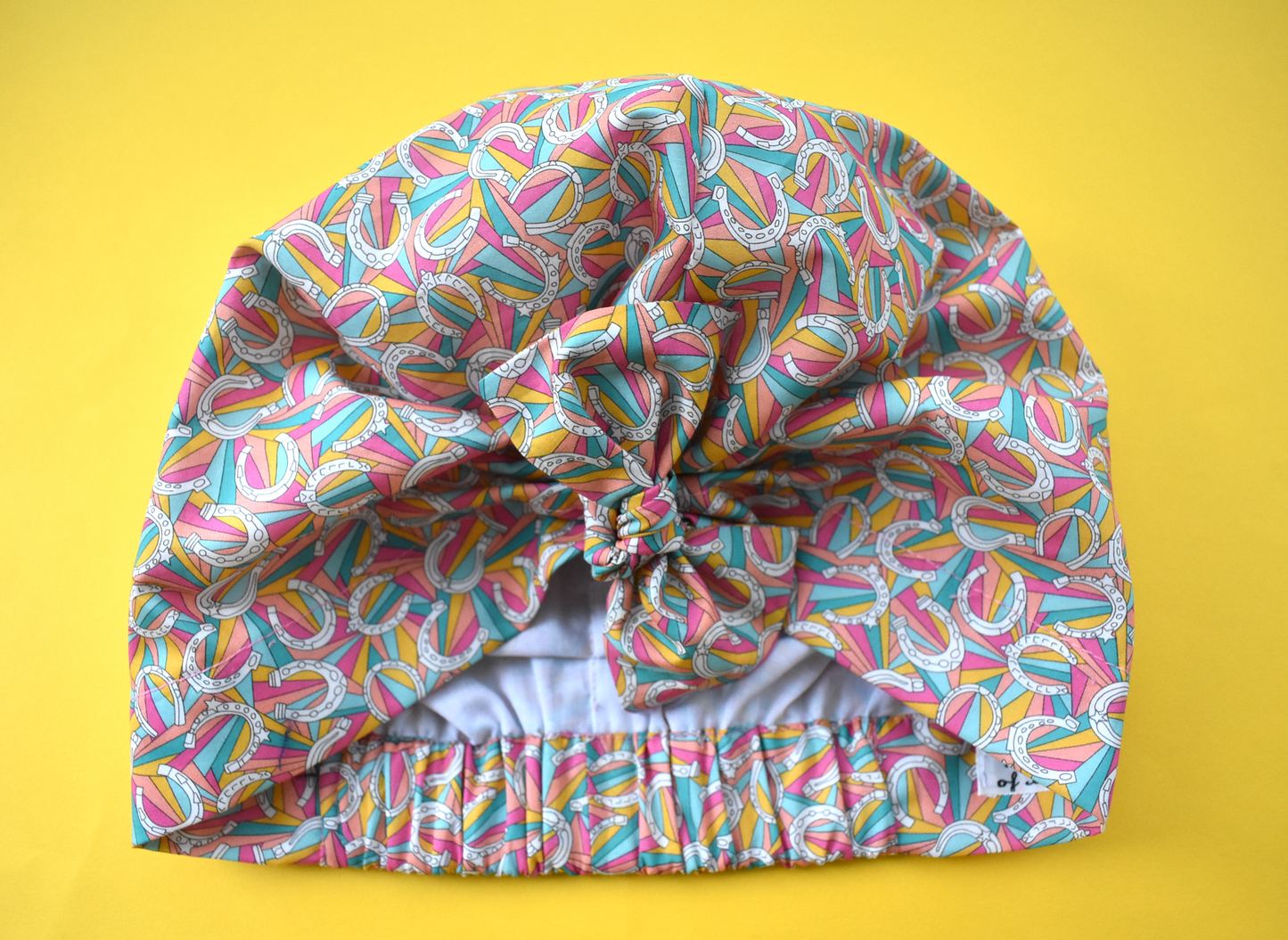 Little Land Girl Baby Hat - Liberty of London Derby Day print - Limited Edition