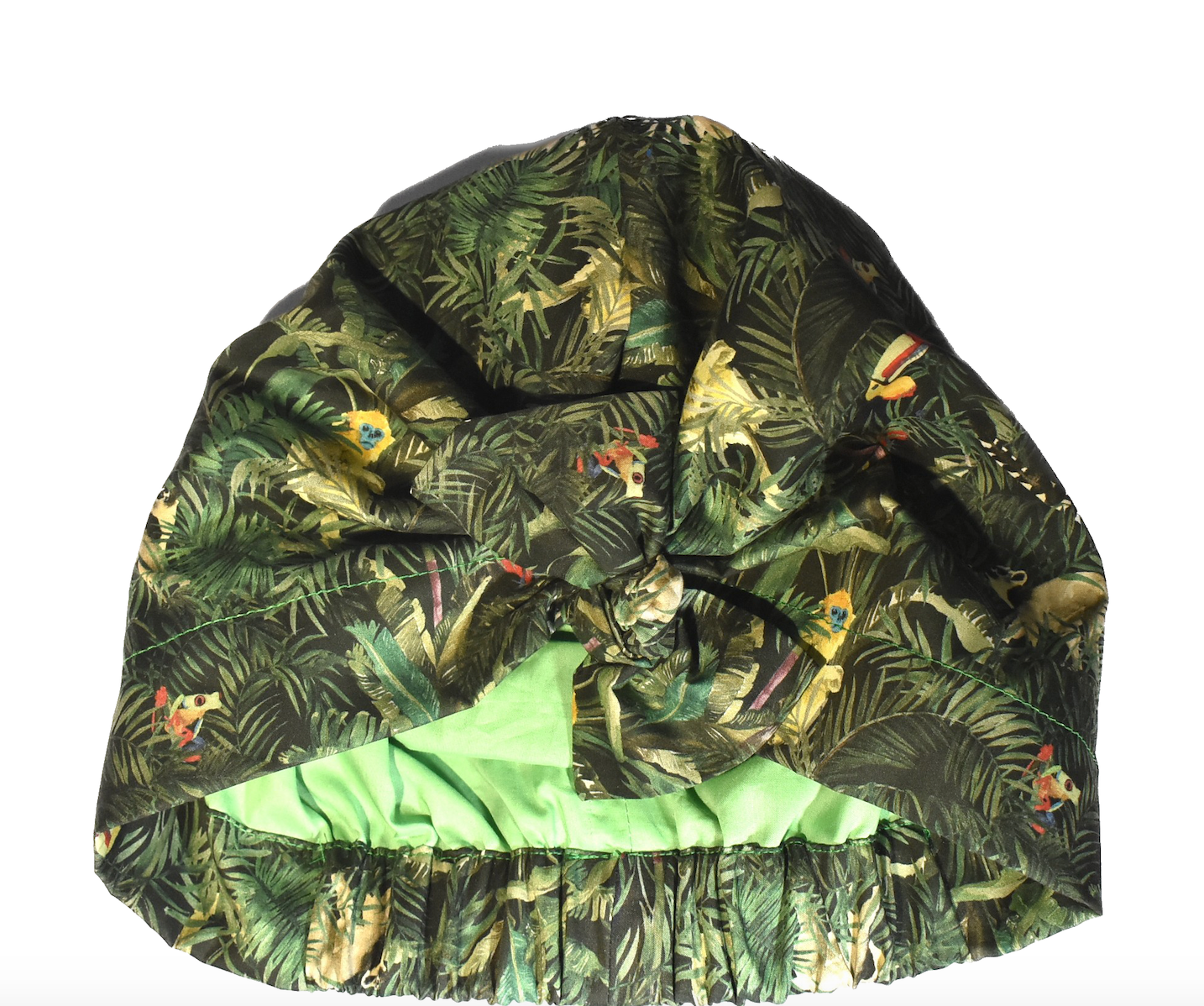 Ladies Turban Hat - Liberty of London Tou-Can Hide - Jungle Animal Print
