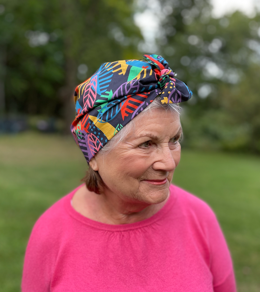 Ladies Turban Hat - Liberty of London Memphis Trail