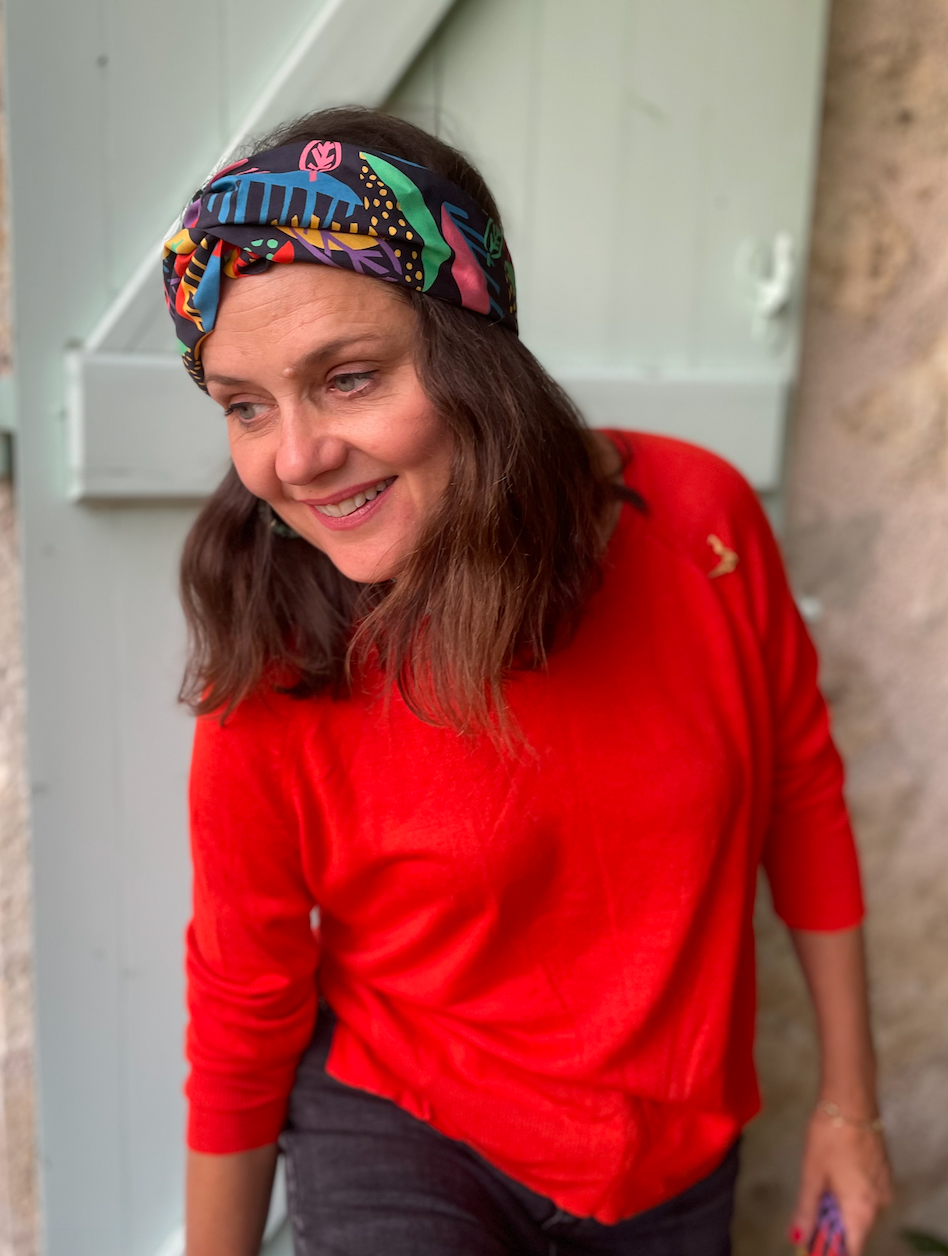 Twisted Turban Headband - Liberty of London Memphis Trail