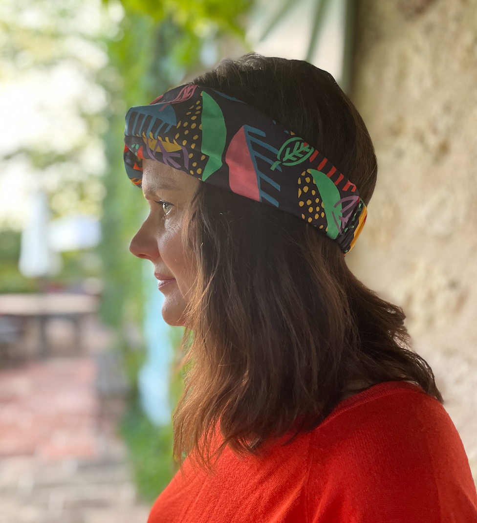 Twisted Turban Headband - Liberty of London Memphis Trail