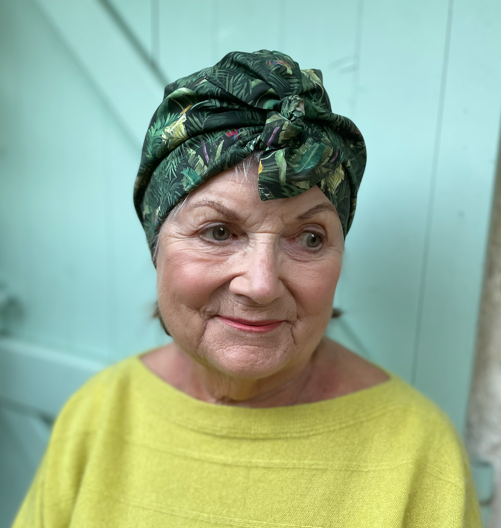 Ladies Turban Hat - Liberty of London Tou-Can Hide - Jungle Animal Print