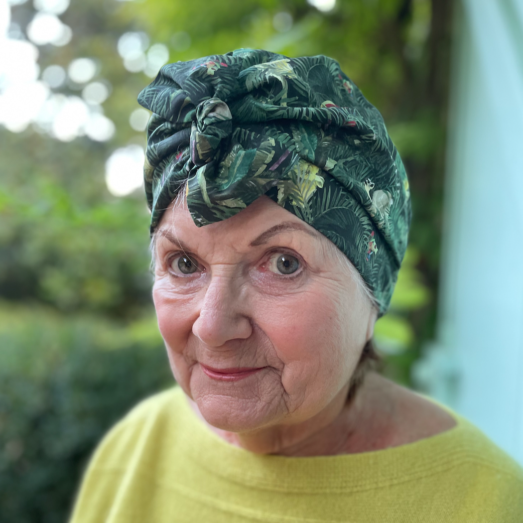 Ladies Turban Hat - Liberty of London Tou-Can Hide - Jungle Animal Print