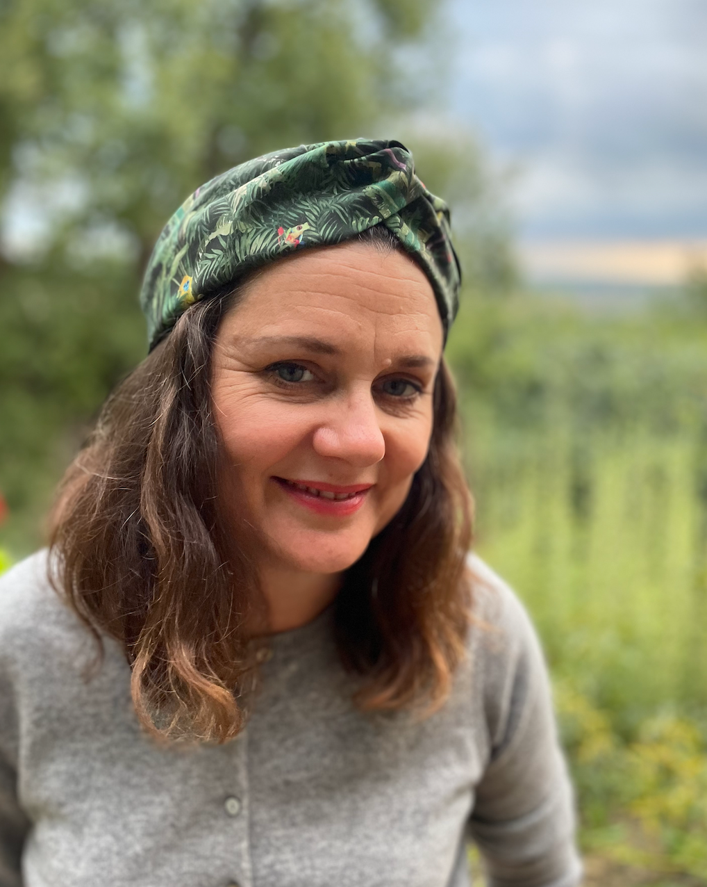 Twisted Turban Headband - Liberty of London Tou-Can Hide - Jungle Animals