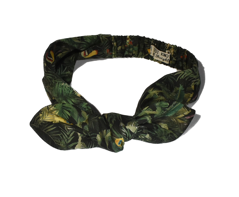 Kids Knot Tie hairband - Liberty of London Tou-Can Hide