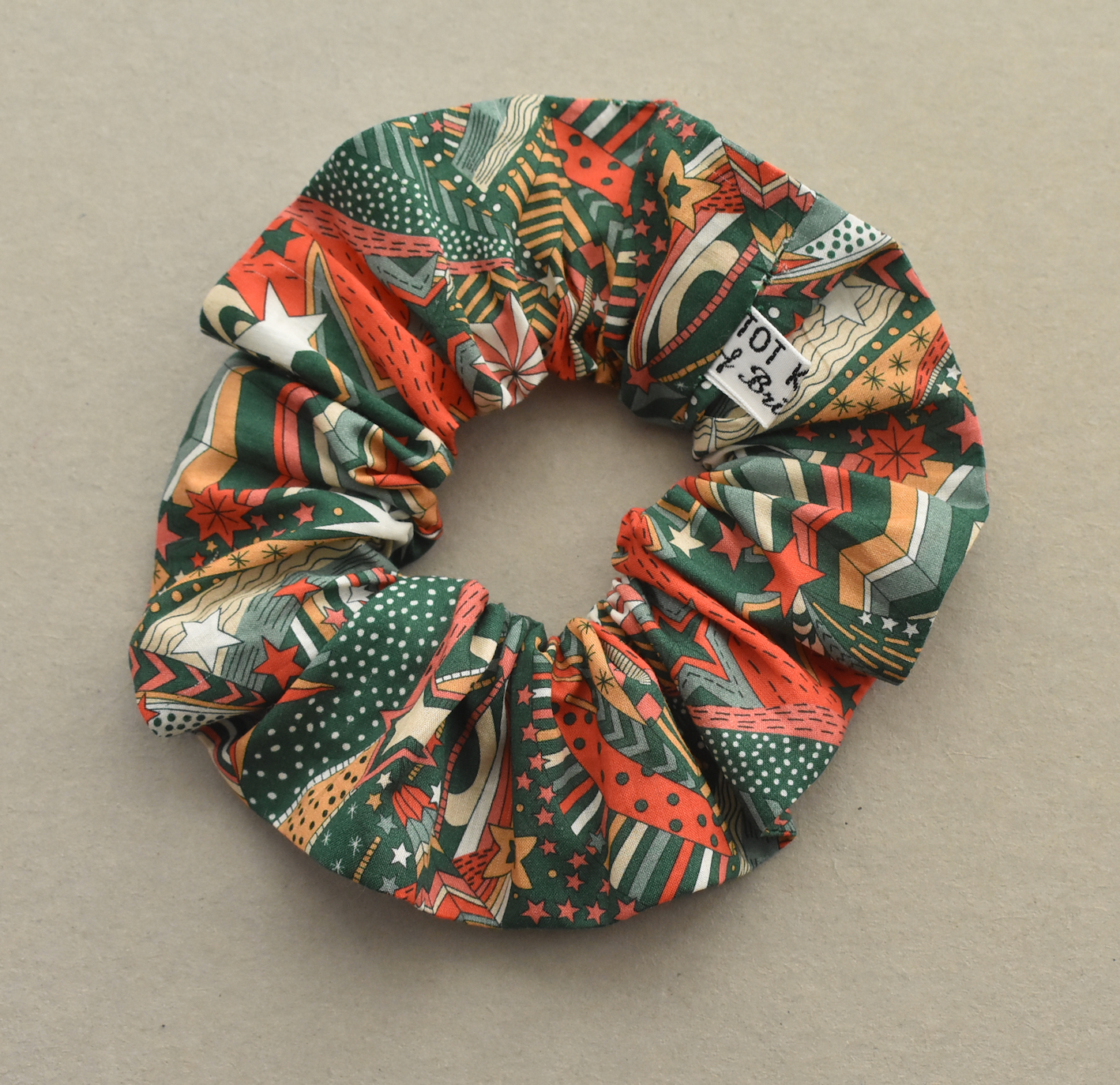 Scrunchie - My Little Star Liberty of London Christmas print
