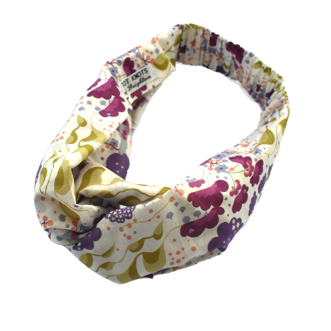 Twisted Turban Headband - Limited Edition Liberty of London Mini Mim print