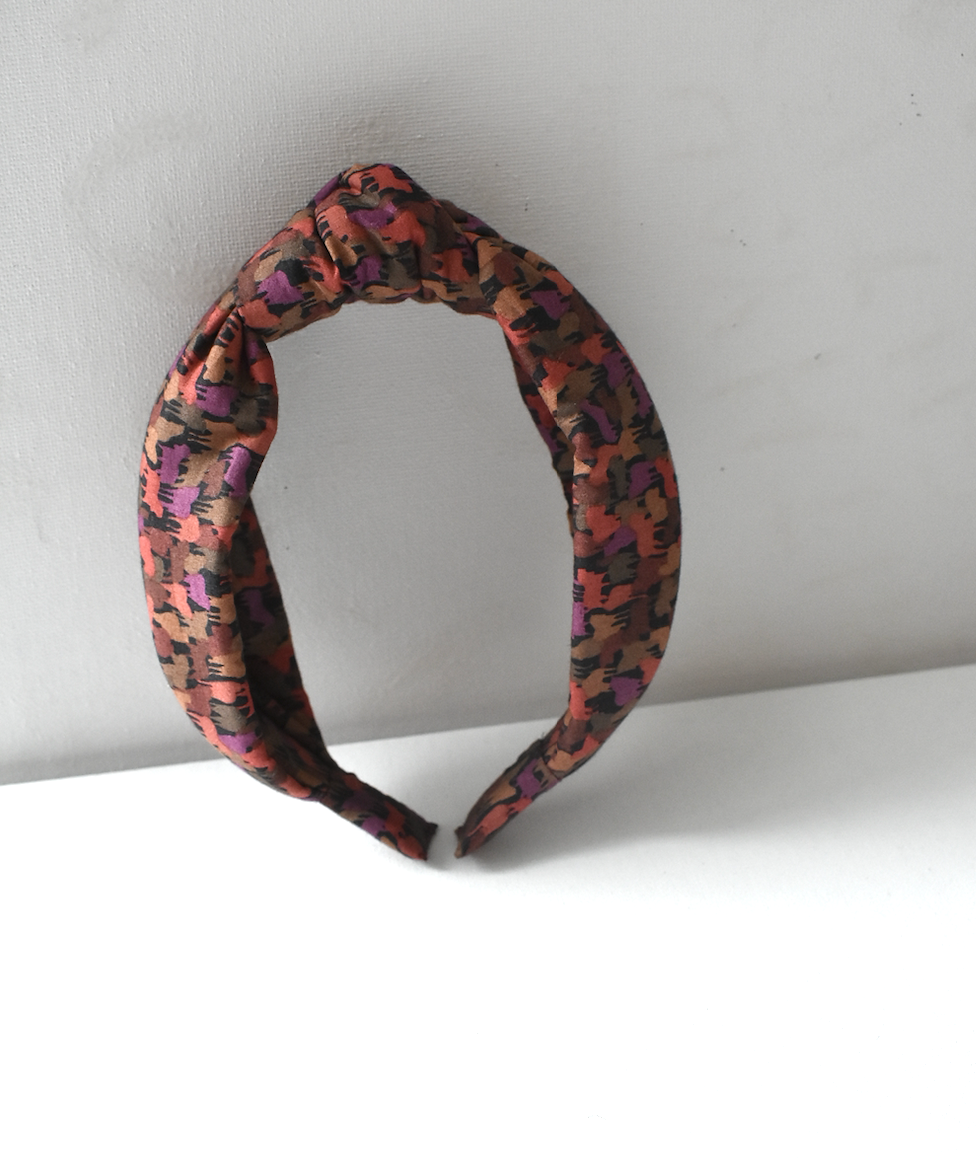 Classic Knot head band - Liberty of London Kussman print