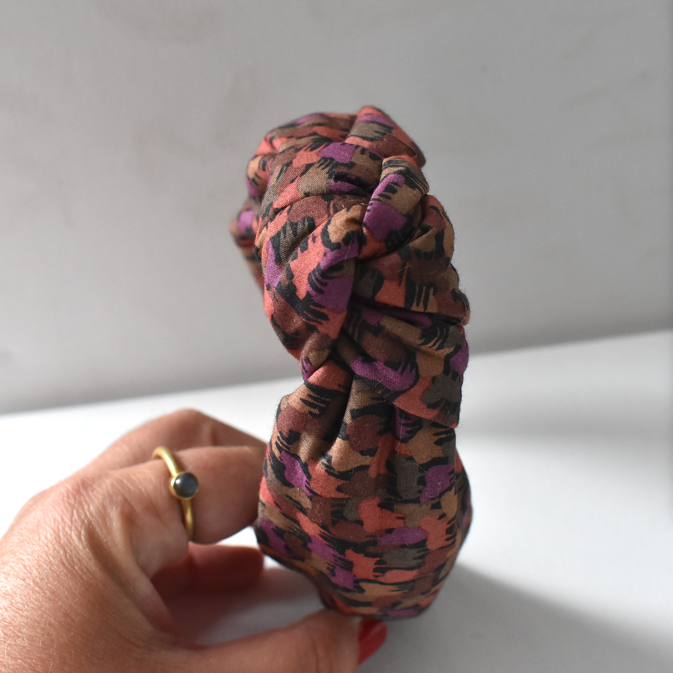 Classic Knot head band - Liberty of London Kussman print