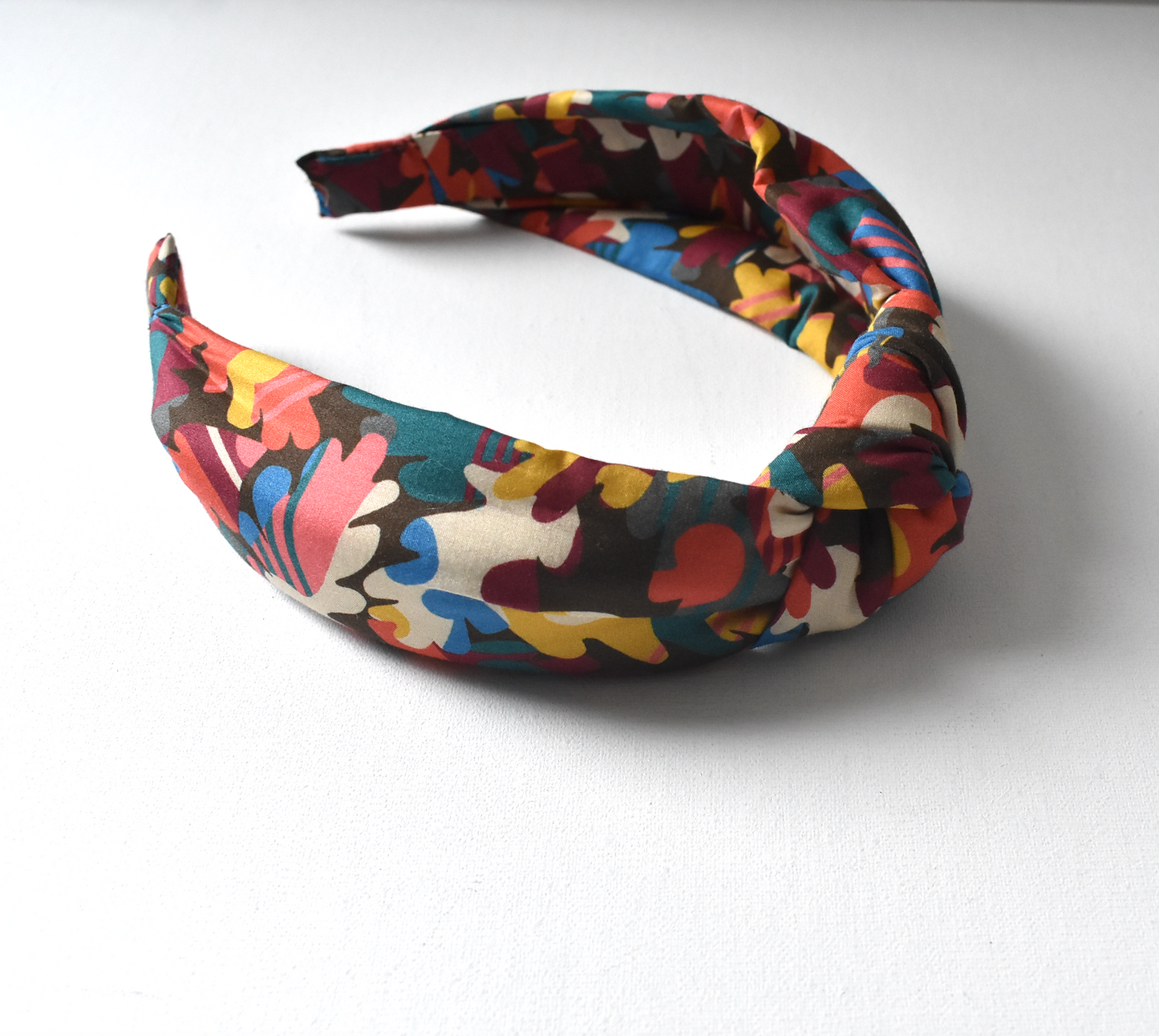 Classic Knot head band - Liberty of London Autumn Fall print