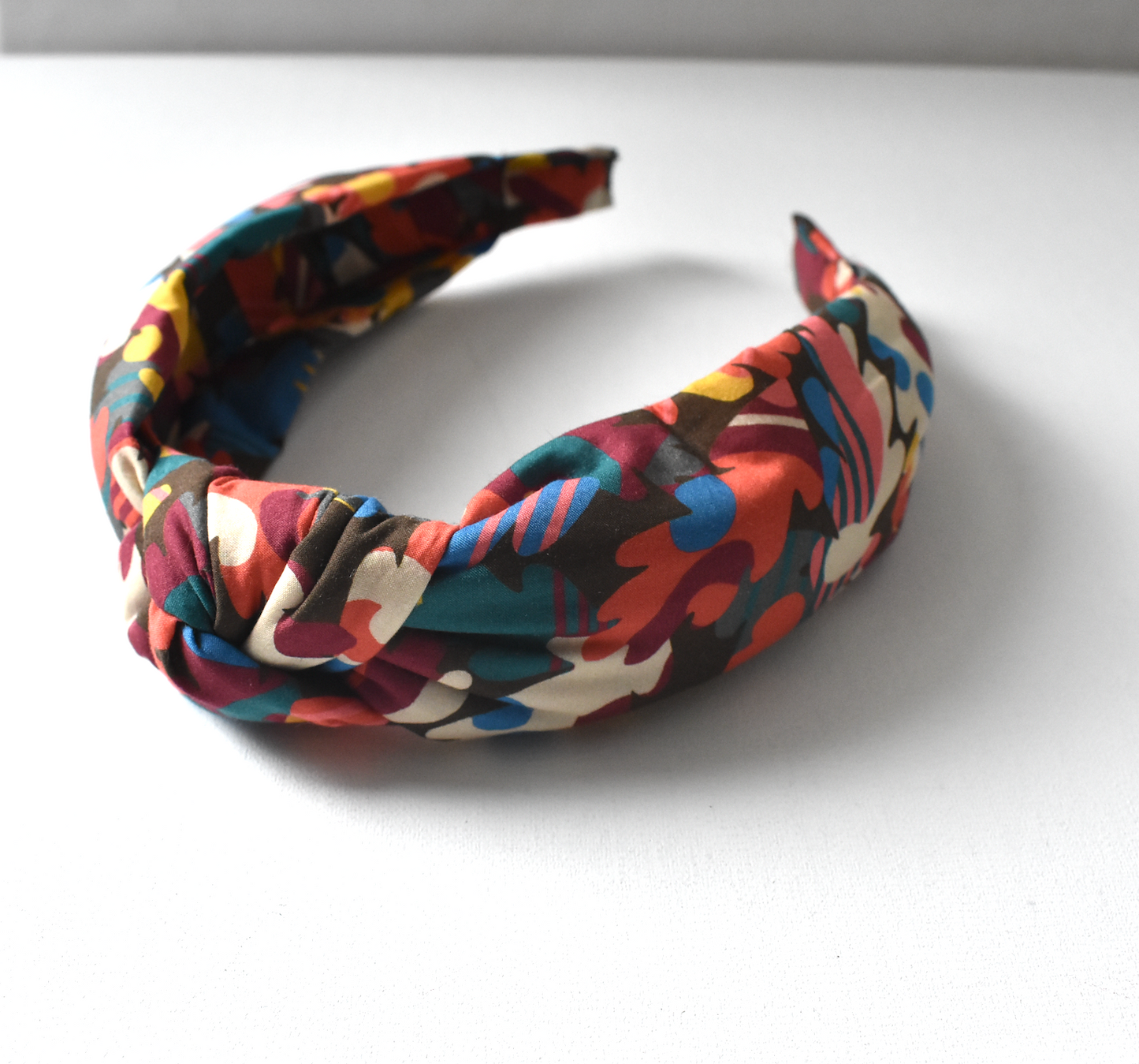 Classic Knot head band - Liberty of London Autumn Fall print