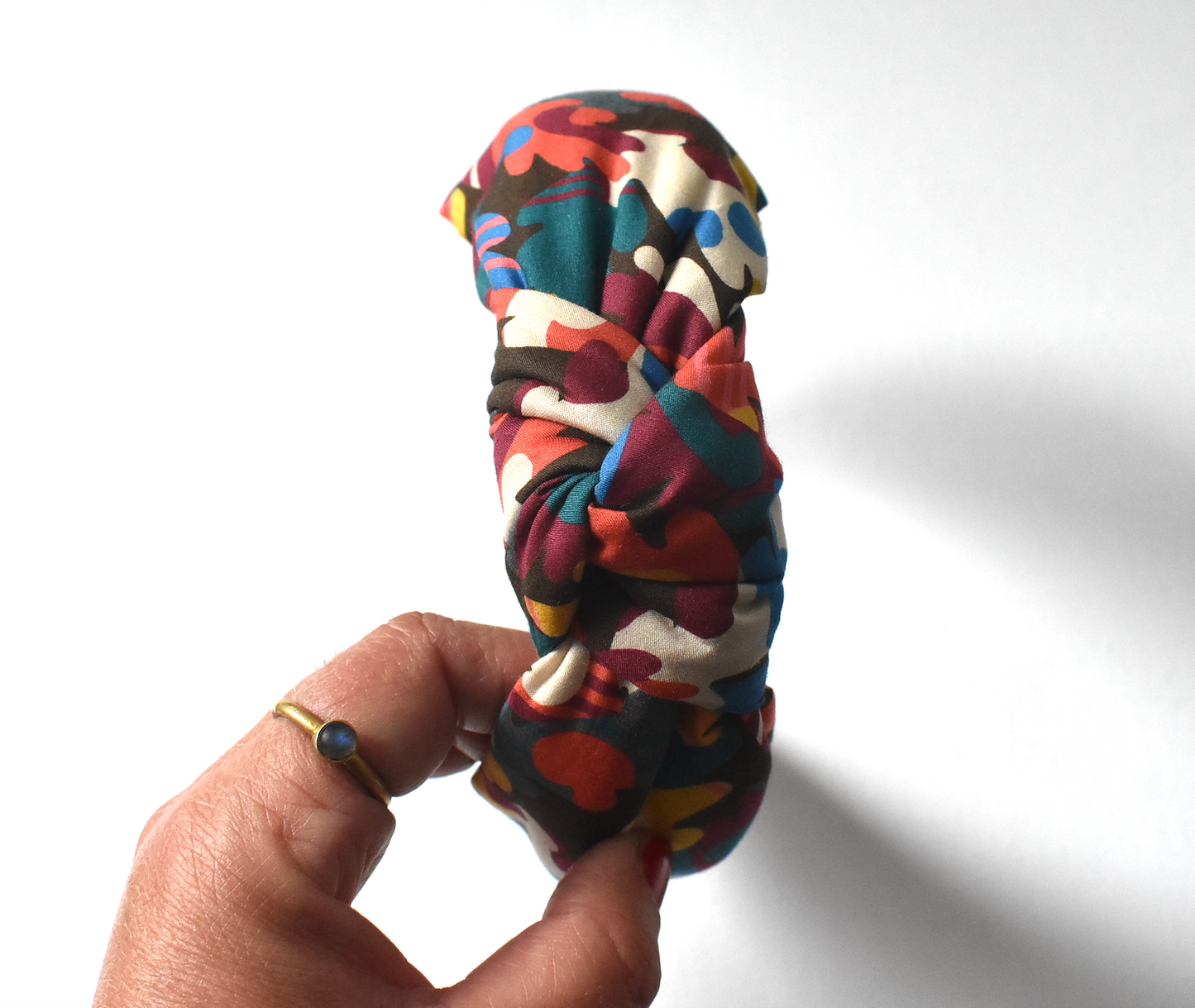 Classic Knot head band - Liberty of London Autumn Fall print