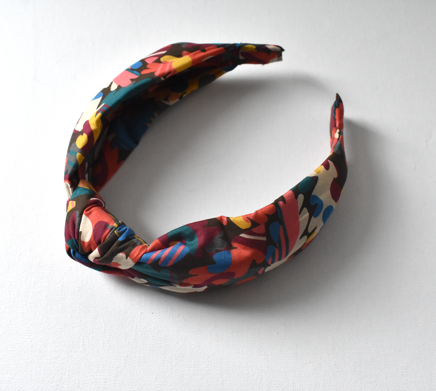 Classic Knot head band - Liberty of London Autumn Fall print